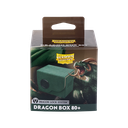 Deckbox: Dragon Shield - Dragon Box 80+ Green & Sand