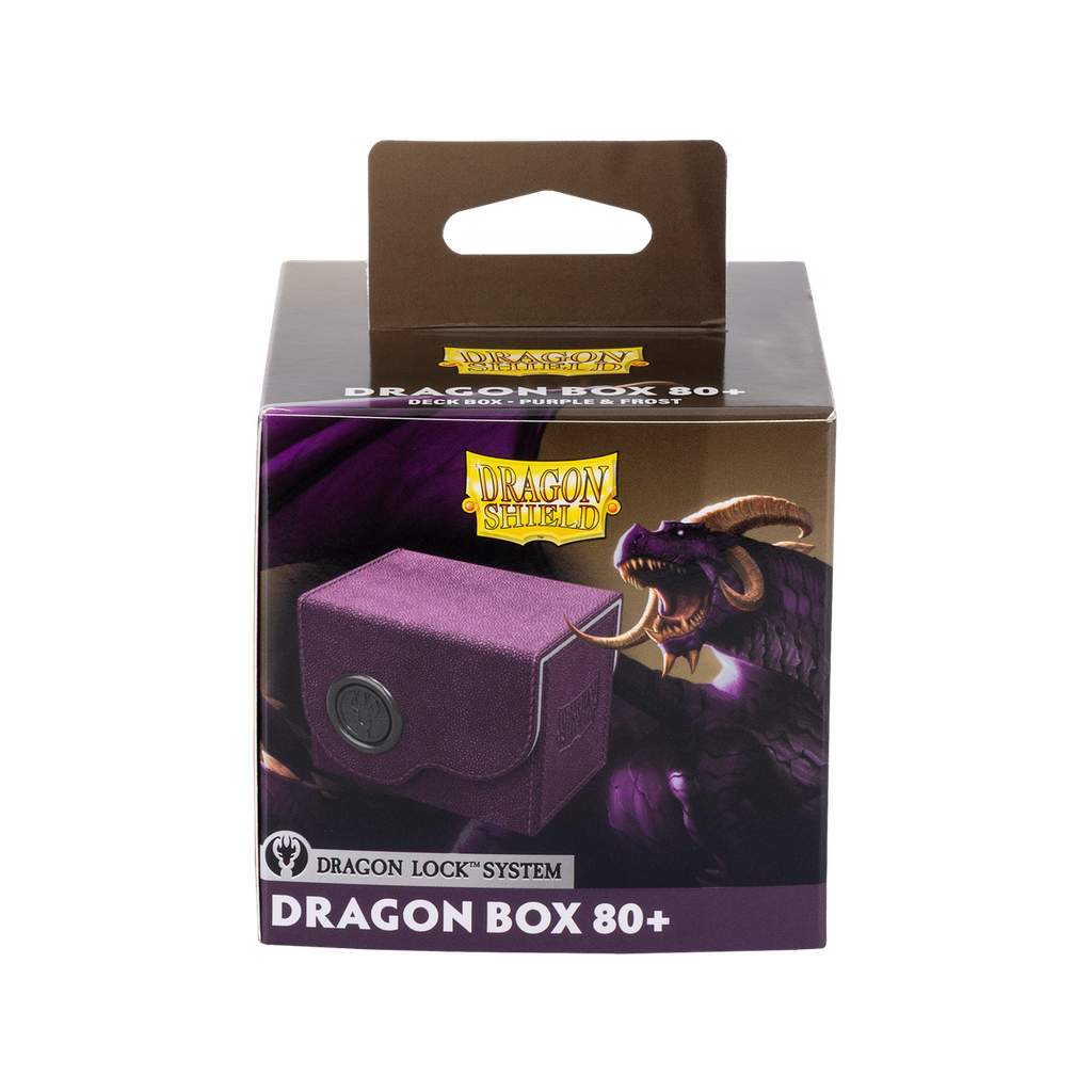 Deckbox: Dragon Shield - Dragon Box 80+ Purple & Frost