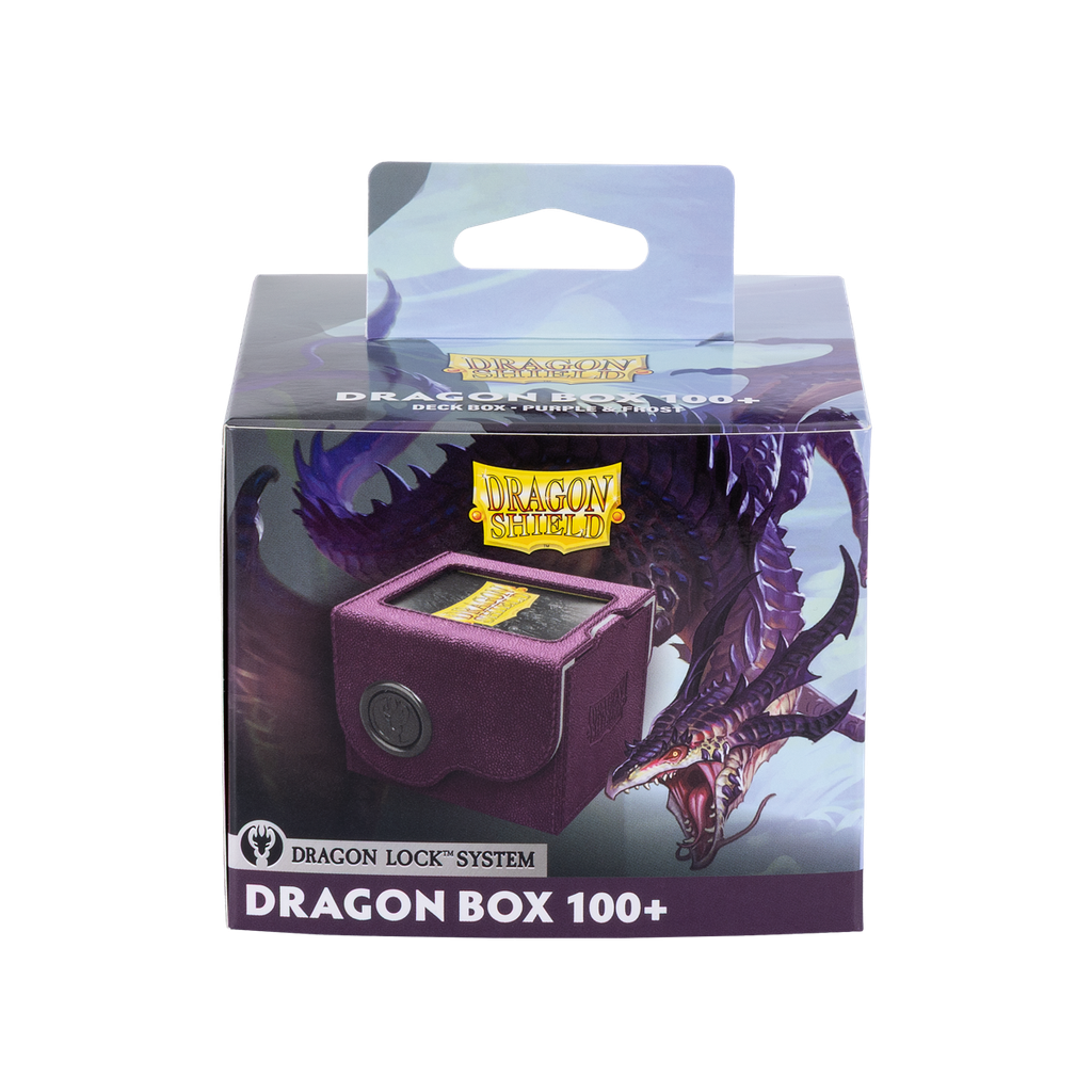 Deckbox: Dragon Shield - Dragon Box 100+ Purple & Frost