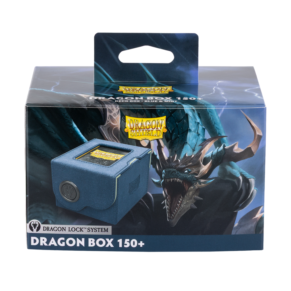 Deckbox: Dragon Shield - Dragon Box 150+ Blue & Mint