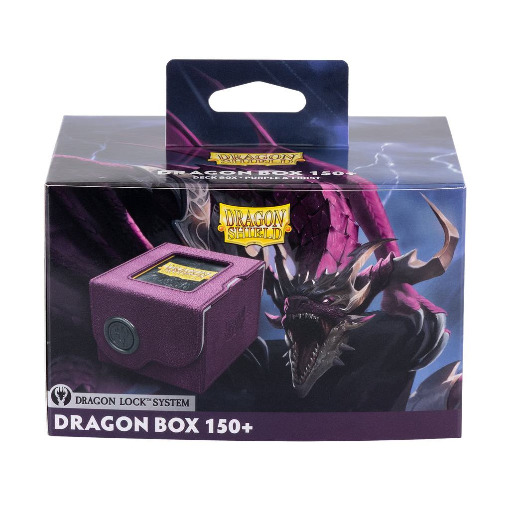 Deckbox: Dragon Shield - Dragon Box 150+ Purple & Frost