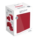 Deck Box: Ultimate Guard - Flip'n'Tray 133+ Xenoskin - Red