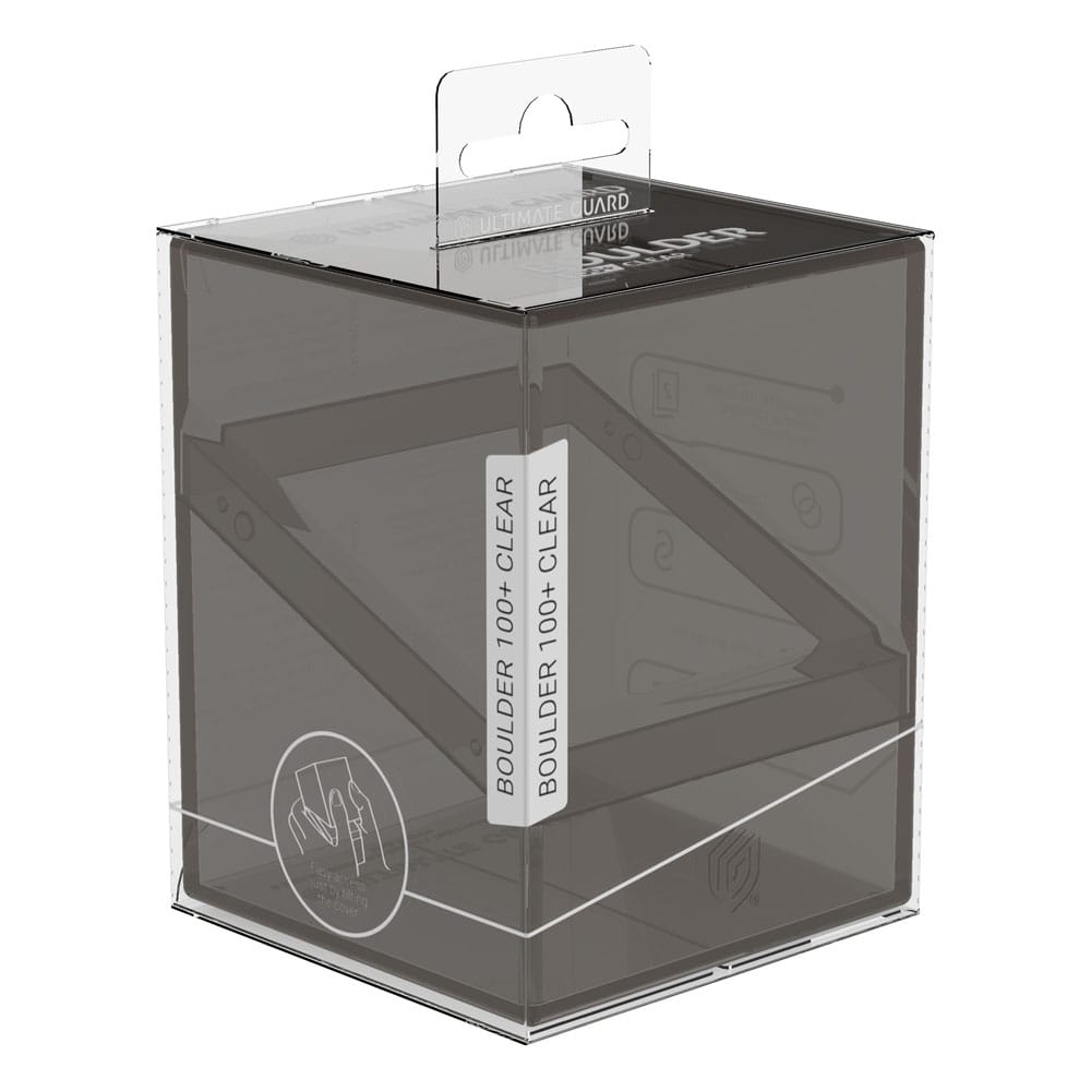 Deck Box: Ultimate Guard - Boulder 100+ Clear - Onyx
