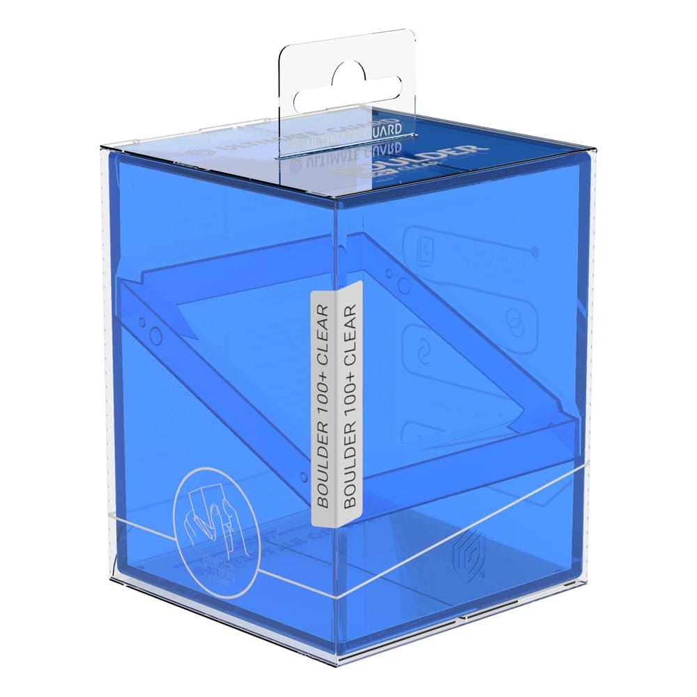 Deck Box: Ultimate Guard - Boulder 100+ Clear - Sapphire