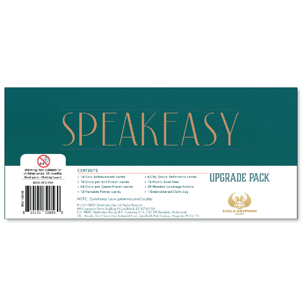 Speakeasy - Upgrade Pack