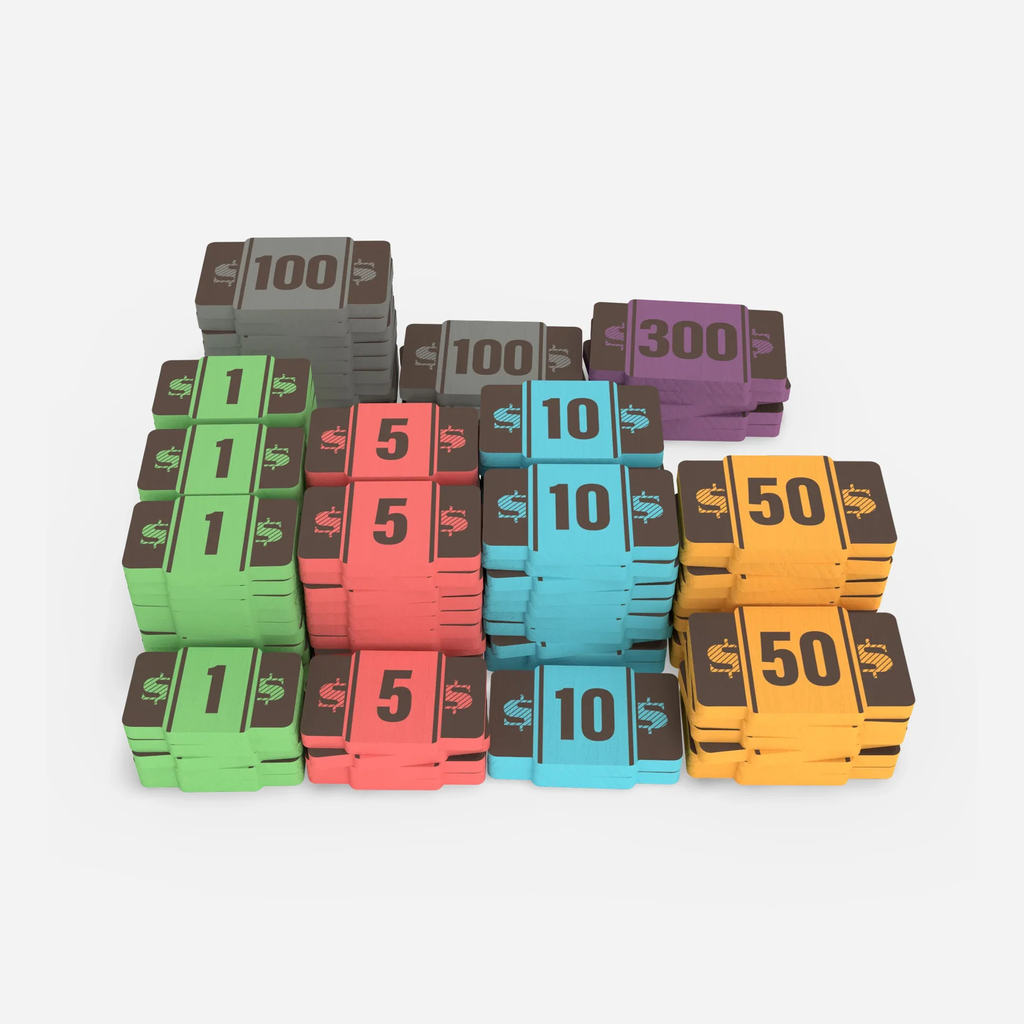 Speakeasy - Wooden Money Tokens
