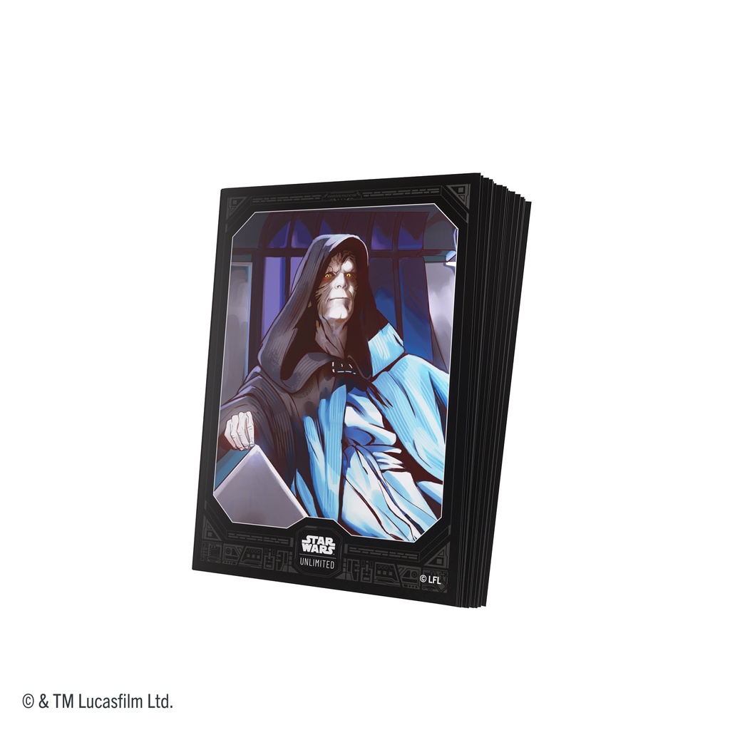 Sleeves: Star Wars: Unlimited - Premium - Emperor Palpatine