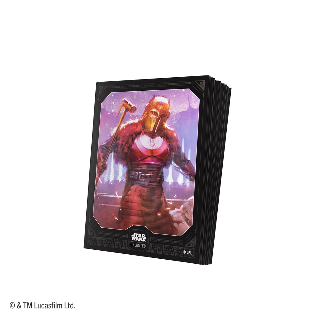Sleeves: Star Wars: Unlimited - Premium - The Armorer
