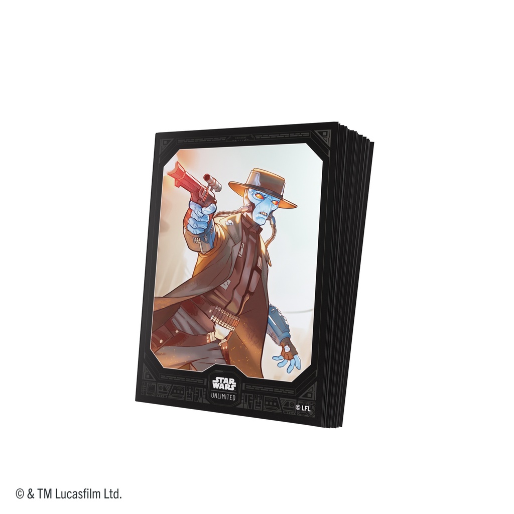 Sleeves: Star Wars: Unlimited - Premium - Cad Bane
