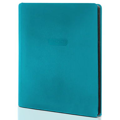EVORETRO Regular Card Binder with Zipper- Blue