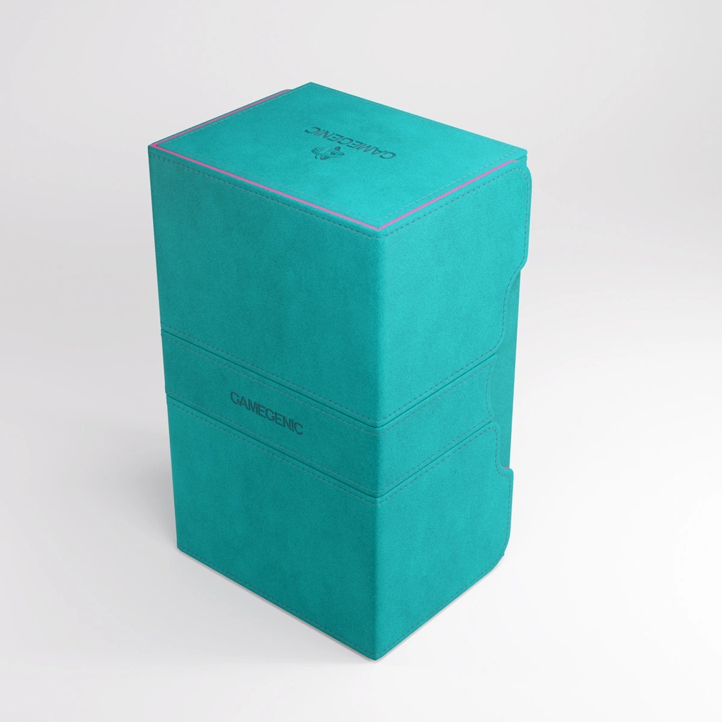 Deck Box: Gamegenic - Stronghold 200+ XL Convertible - Teal/Pink Exclusive Line
