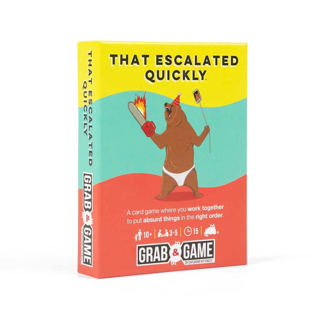 Grab & Game: That Escalated Quickly