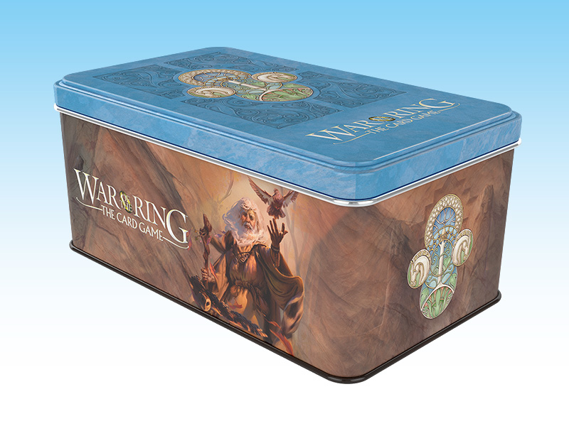 War of the Ring: The Card Game - Free Peoples Card Box and Sleeves - Radagast