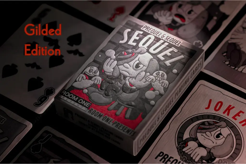 Playing Cards:  Room One - Prequel & Sequel - Sequel Gilded
