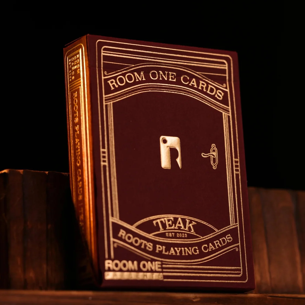 Playing Cards: Room One - Red Roots - Teak