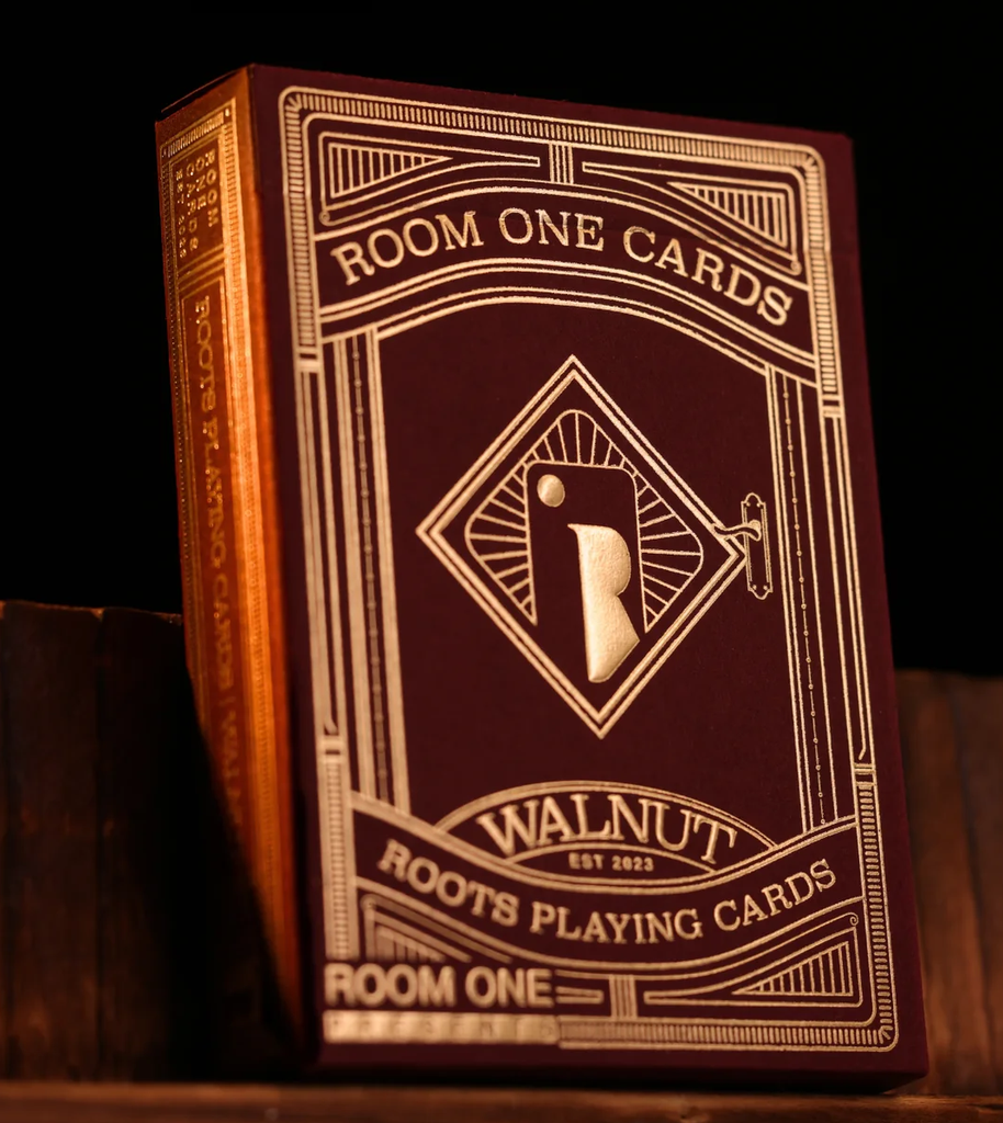 Playing Cards: Room One - Red Roots - Walnut