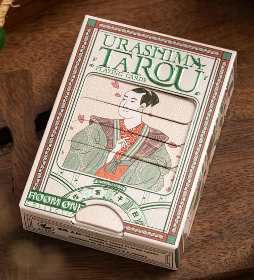 Playing Cards: Room One - Urashima Tarou - GREEN Louver