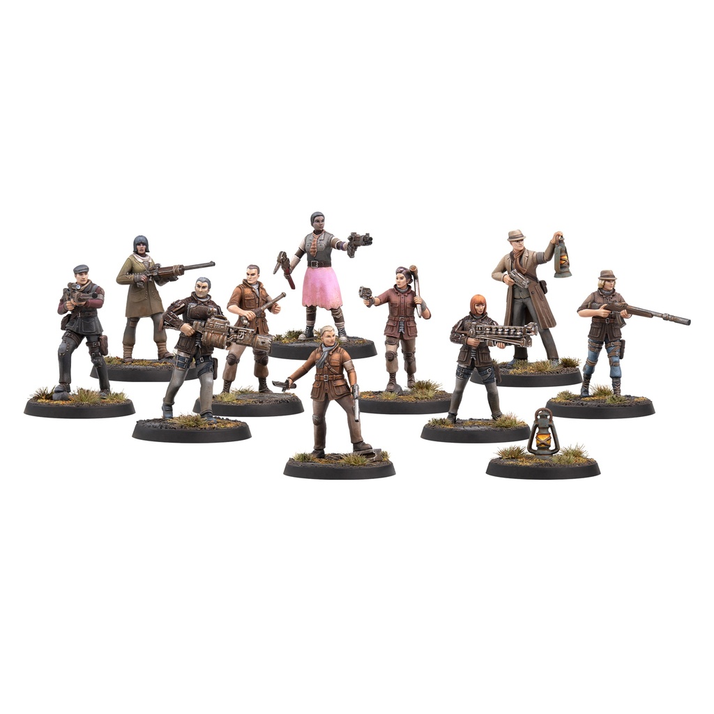 Fallout Miniatures: Railroad: Core Box (Plastic)
