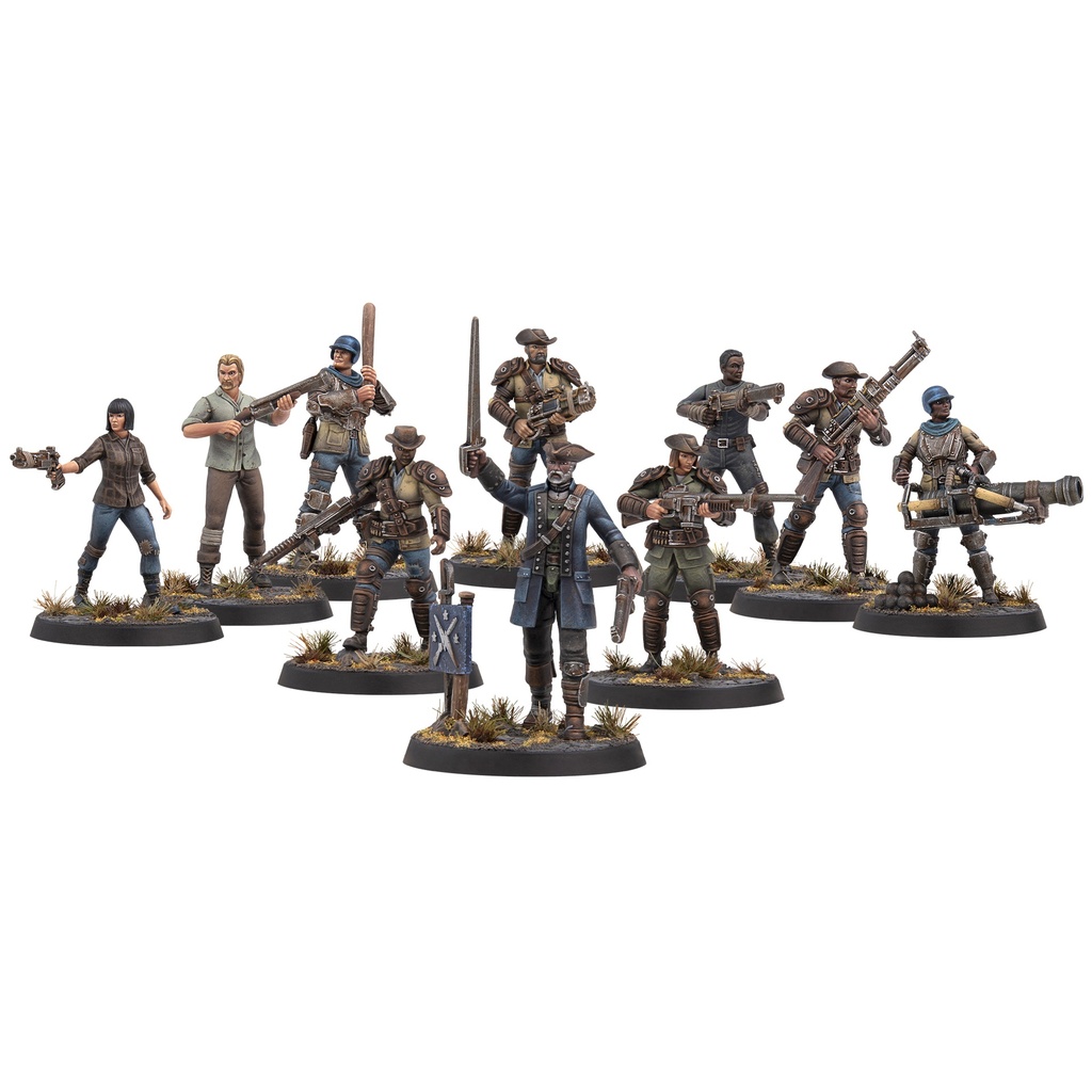 Fallout Miniatures: Minutemen: Core Box (Plastic)
