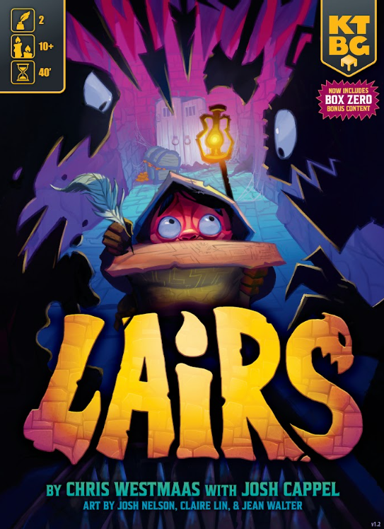 Lairs Standard Game and Box Zero