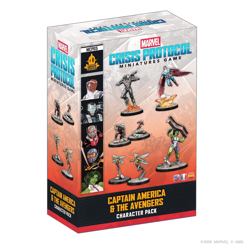 MARVEL: Crisis Protocol - Captain America & The Avengers