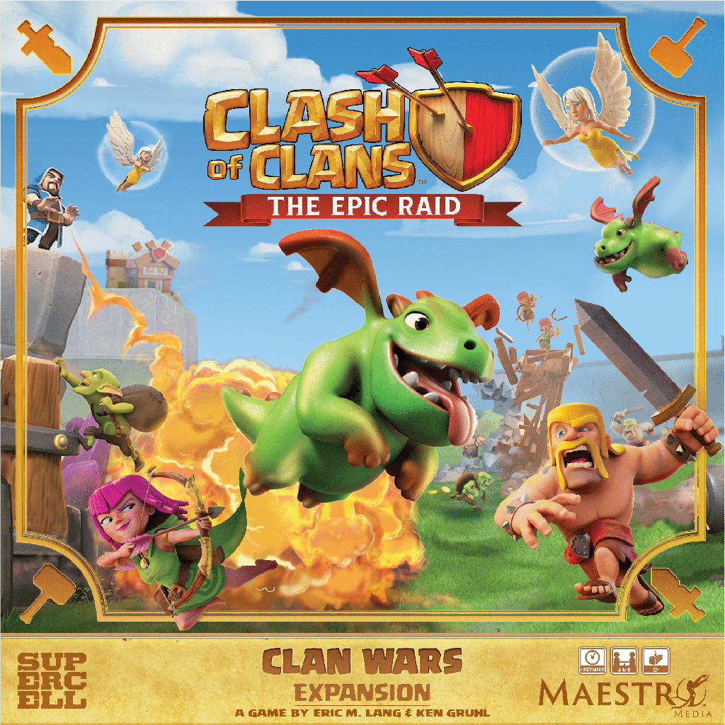 Clash of Clans: The Epic Raid - Clan Wars