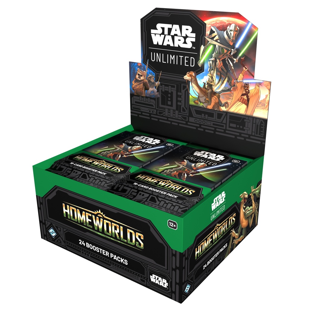 Star Wars: Unlimited - Homeworlds - Booster Display (x24)