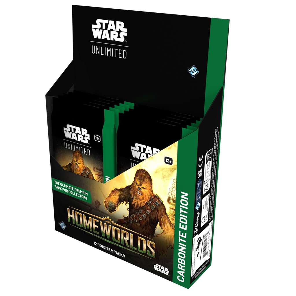 Star Wars: Unlimited - Homeworlds - Carbonite Booster - Display (x12)