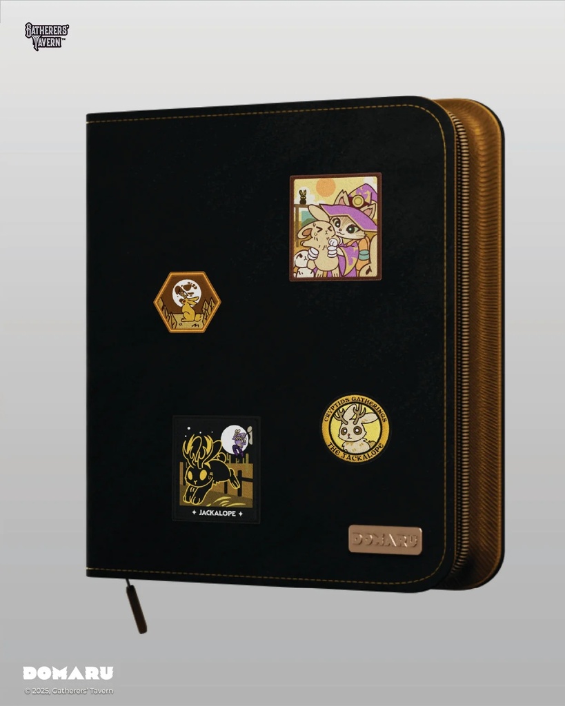 Patch Binder: 12-Pocket DOMARU Binder - Cryptids Collection - Explorer's Trail