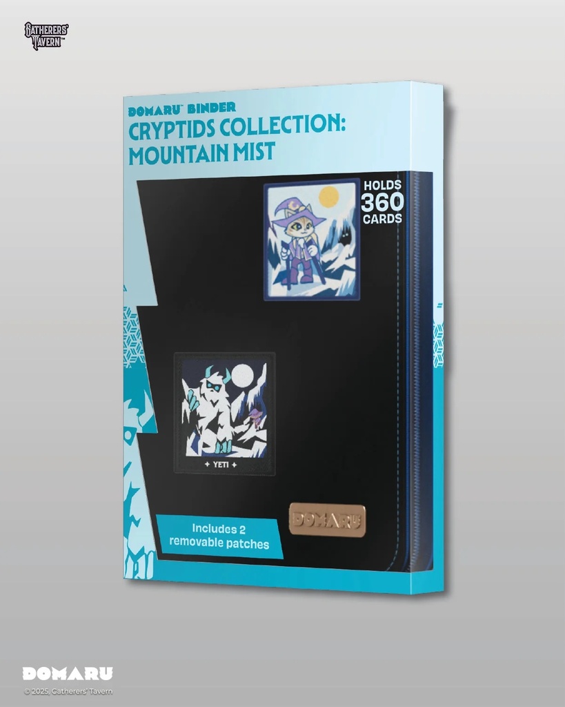 Patch Binder: 9-Pocket DOMARU Binder - Cryptids Collection - Mountain Mist