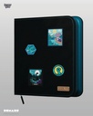 Patch Binder: 12-Pocket DOMARU Binder - Cryptids Collection - Turquoise Loch