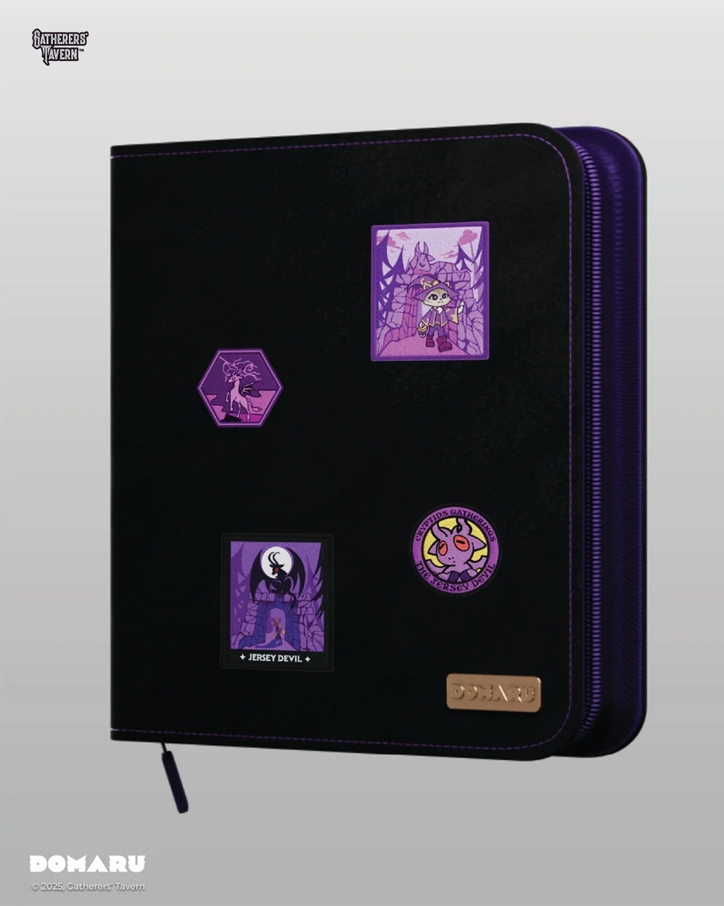Patch Binder: 12-Pocket DOMARU Binder - Cryptids Collection - Velvet Night