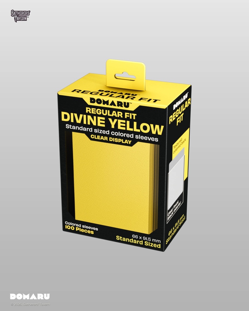 Sleeves: DOMARU Regular Fit - Divine Yellow