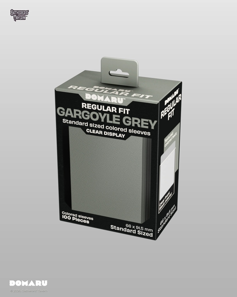 Sleeves: DOMARU Regular Fit - Gargoyle Grey