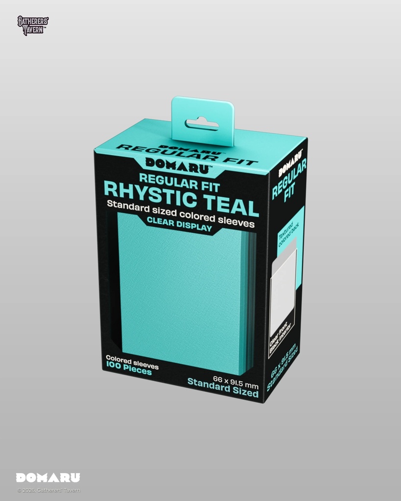 Sleeves: DOMARU Regular Fit - Rhystic Teal