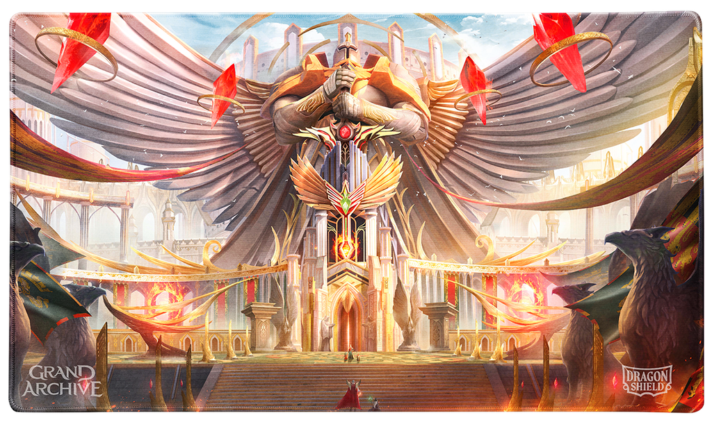 Playmat and Tube: Dragon Shield - Grand Archive TCG - Indarus Colosseum