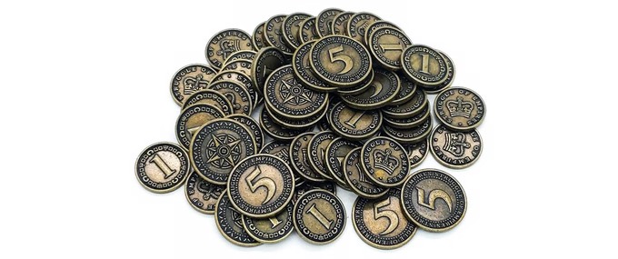 Struggle of Empires - Metal Coins