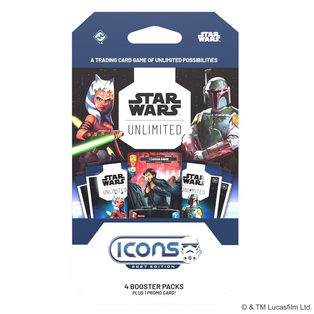 Star Wars: Unlimited - Icons 2027 Edition: Booster 4-pack (x12)