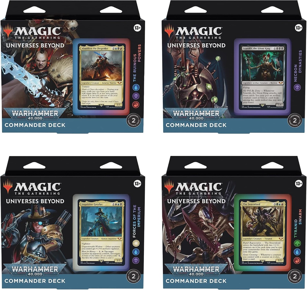 MTG: Warhammer 40K - Commander Deck (x4)