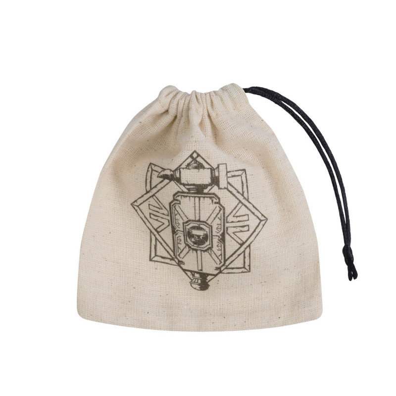 Dice Bag: Q-Workshop - Dwarven - Beige/Black