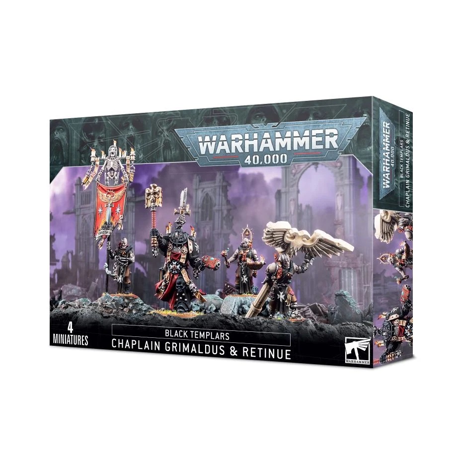 WH 40K: Black Templars - Grimaldus & Retinue