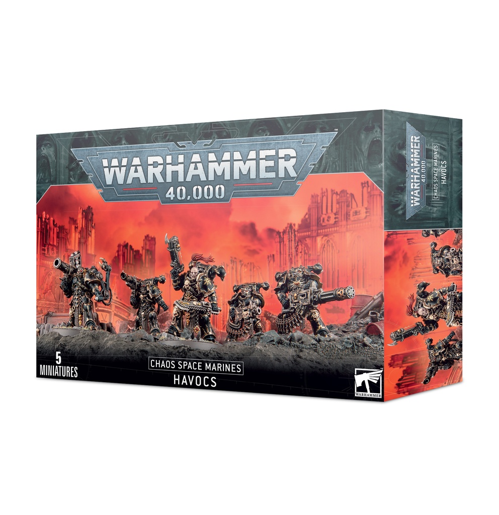 WH 40K: Chaos Space Marines - Havocs