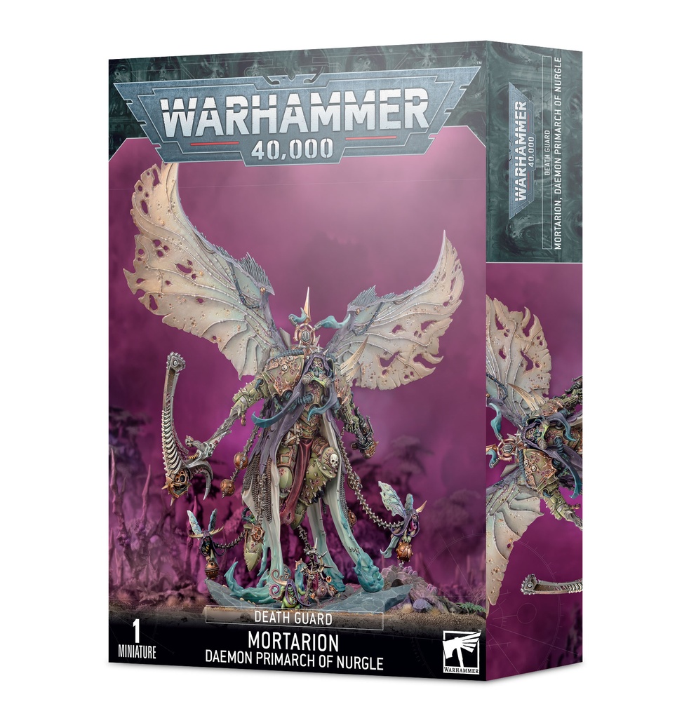 WH 40K: Death Guard - Mortarion Daemon Primarch of Nurgle