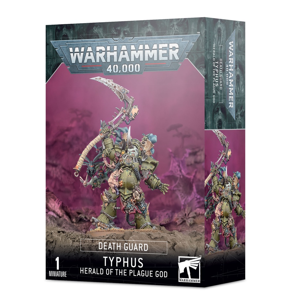 WH 40K: Death Guard - Typhus Herald of the Plague God