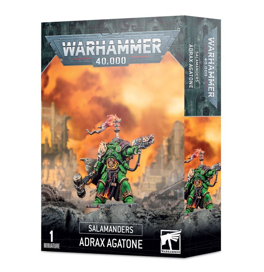 WH 40K: Salamanders - Adrax Agatone