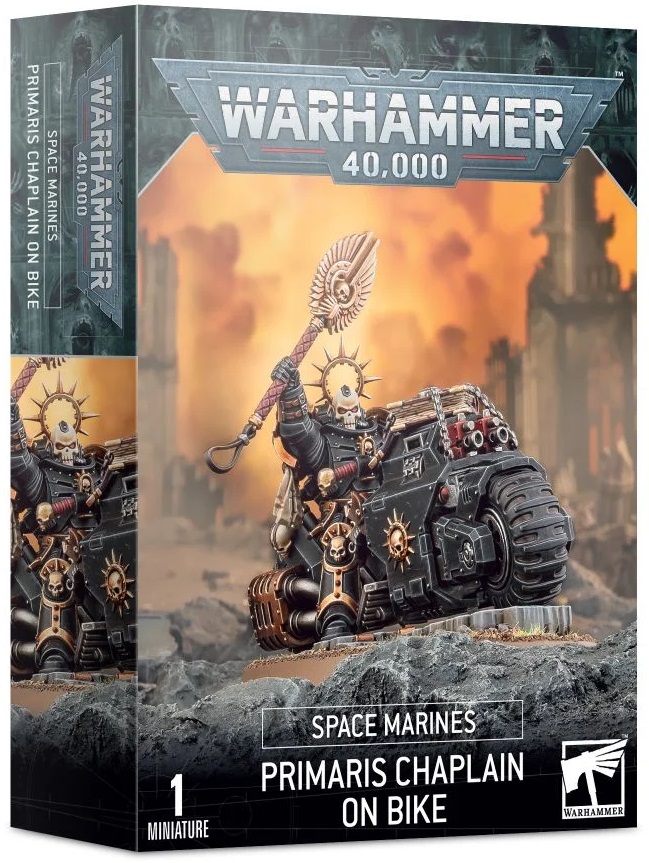 WH 40K: Space Marines - Primaris Chaplain on Bike