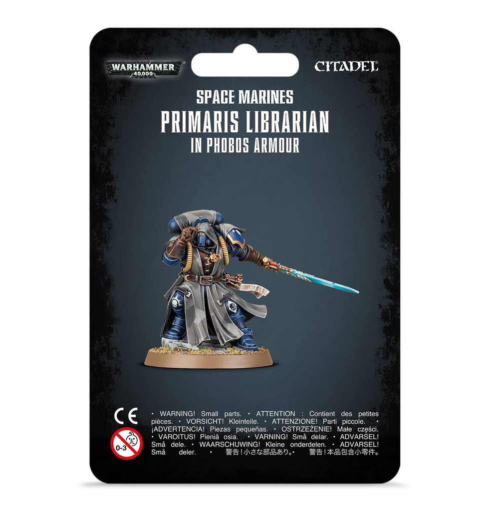 WH 40K: Space Marines - Primaris Librarian in Phobos Armour