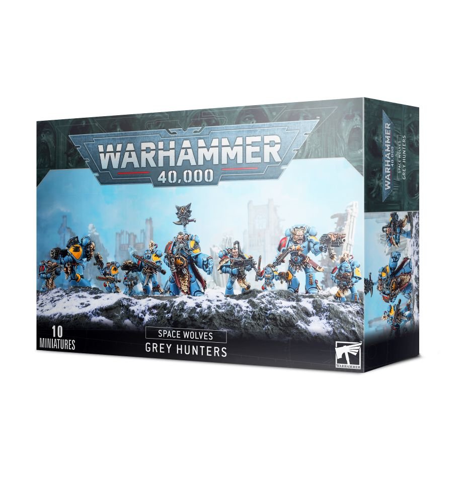 WH 40K: Space wolves - Grey Hunters