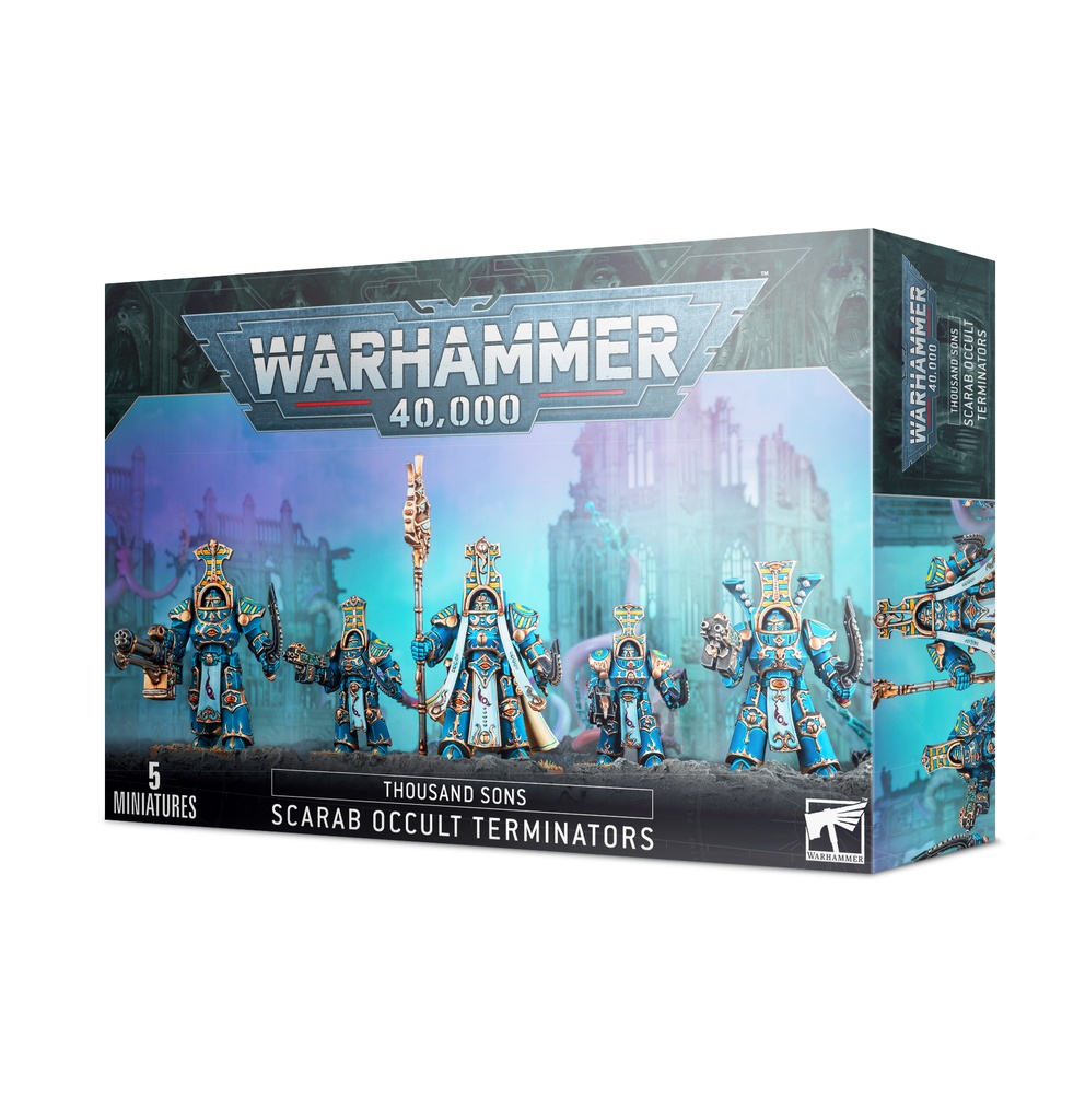 WH 40K: Thousand Sons - Scarab Occult Terminators