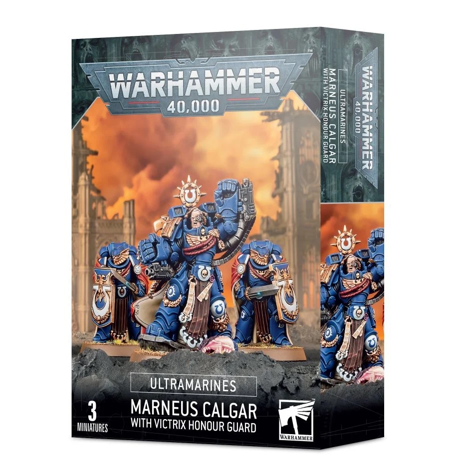 WH 40K: Ultramarines - Marneus Calgar with Victrix Honour Guard